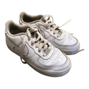Nike Air Force 1 White Sneakers Size 5Y (Women’s 6.5)